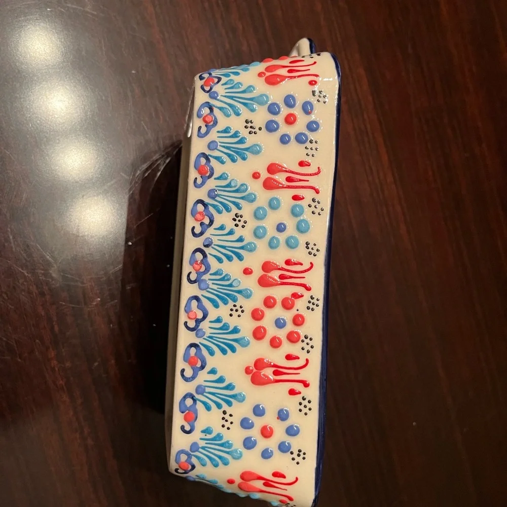Myth Arts Hand painted Bread Baking Dish- From Turkey